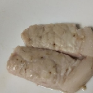 豚ロース肉のオリーブオイル焼き